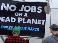 Ocean Farmers Make “Climate March Sea”