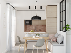 PORTFOLIO: Small Kitchen Design (before&after)