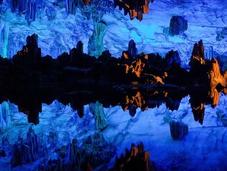 Multicolored Stalagmites Stalactites China