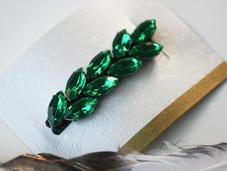 Rhinestone Studded Hair Clips
