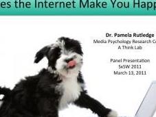 From SxSW Panel: Does Internet Make Happy?