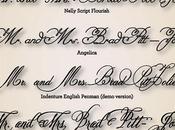 Calligraphy Styled Wedding Fonts