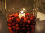 Cranberries Water Candle Vase