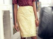 Gold Lace Skirt