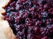 Fresh Blackberry Tart with Spiked Creme Anglaise