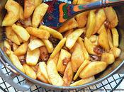 ~spiced Maple Syrup Fried Apples Dates~