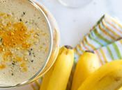 Turmeric Banana Smoothie with Ginger