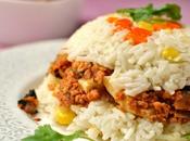 Vegetarian Arroz Tapado (Peruvian Rice Granules) #Food World