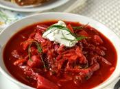 Borscht Russian Beet Vegetable Soup (Vegetarian Recipe)