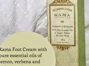 Kama Foot Cream with Pure Essential Oils Lemon, Verbena Cedar Wood Review