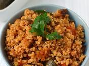 Turkish Bulgur Pilaf with Veggies