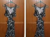 DIY: Black White Printed Skirt