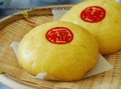 Steamed Pumpkin Buns with Chicken Filling