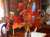 Simple Fall Foliage Centerpiece