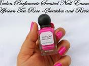 Swatches Review Revlon Parfumerie Scented Nail Enamel African Rose