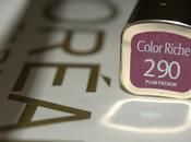 Loreal Color Riche Lipstick 290plum Passion Review, Swatches Fotd