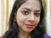 Festive Makeup Look Bronze Eyes Lips