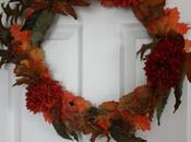 Easy Colorful Fall Wreath