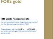 Waste Achieve FORS Gold