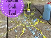 Sidewalk Chalk Paint