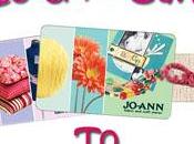 Enter JoAnn Fabrics Gift Card!