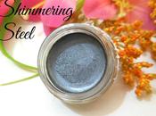 Oriflame Colour Impact Cream Shadow Shimmering Steel Review, Swatch