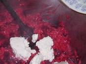 Vegetarian Beetroot Risotto with Cheeses!