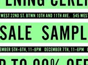 Pre-Holiday Plunder: Opening Ceremony Nicholas Sample Sales