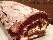 Chocolate Roulade with Baileys Cream