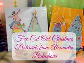 Free Christmas Postcards from Alexandra Balashova