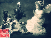 Number French Christmas Postcard