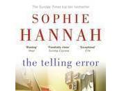 Book Review: Telling Error Sophie Hannah