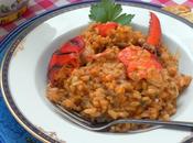 Ring Year with Touch Splurge Lobster Saffron Risotto