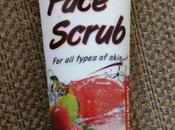 Skincare Strawberry Face Scrub Review
