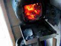 Woodburning Stove High Efficiency,.home Made from Bottle. Flue.