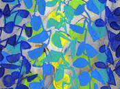 Blue Patterns Painting Paper