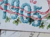 Number French Antique Postcard