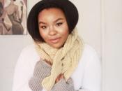 Chunky Knit Braid Scarf