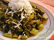 Mochar Ghonto Mixed Dish with Banana Flowers Potatoes) Bengali Delicacy