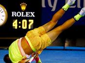 Laver Arena Australian Open Thanasi Kokkinakis Celebrating