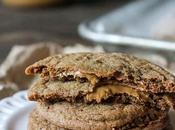 Cookie Butter Stuffed Soft Ginger Cookies