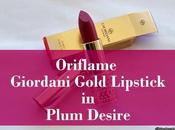 Swatches Review Giordani Gold Lipstick Plum Desire