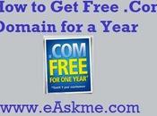 Free .Com Domain Year