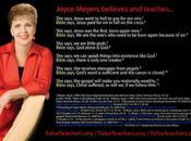 What Joyce Meyer Believes Teaches, Joel Osteen Teaches