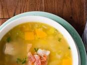 Chicken, Butternut Leek Soup with Bacon