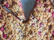 Raspberry Coconut Crumble Tart (Paleo, Vegan)