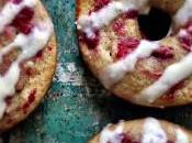 Cranberry Banana Glazed Donuts