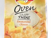 Review: Lays Oven Crispy Thins Emmental Cheese