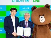 Global Partnership Agreement Between UNICEF LINE