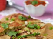 Afghani Bolani (Potato Stuffed Flat Bread)